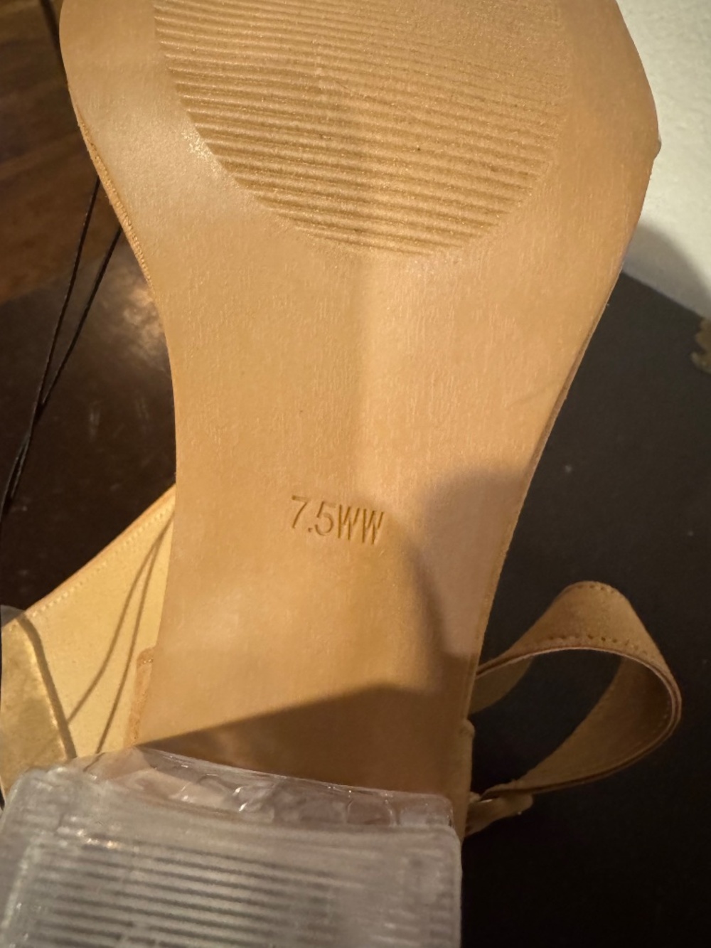 Translucent Block Heel (WW) - Picture 6 of 6